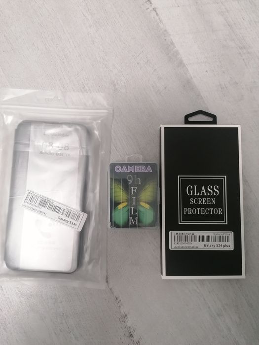Husa, sticla  protecție ecran și set protecție CAMERE Samsung S24