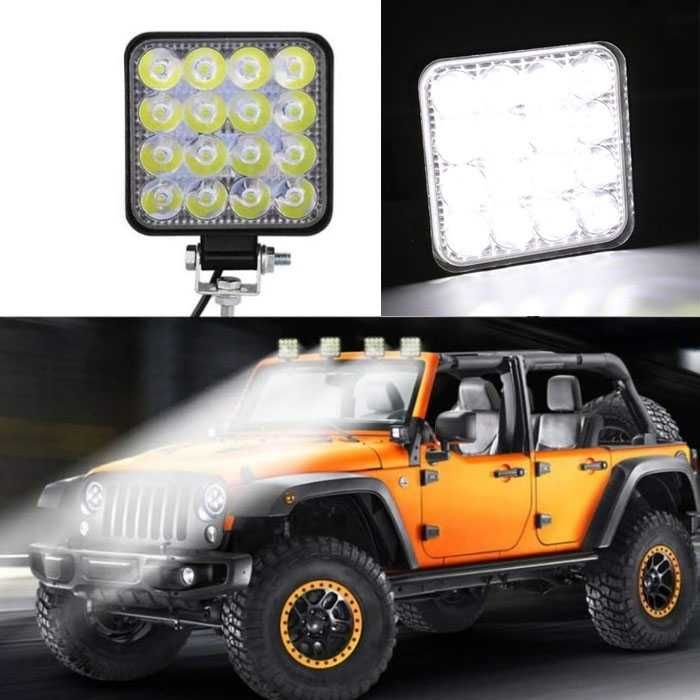 Халогени Led Кръгъл/Квадратен 42W/48W