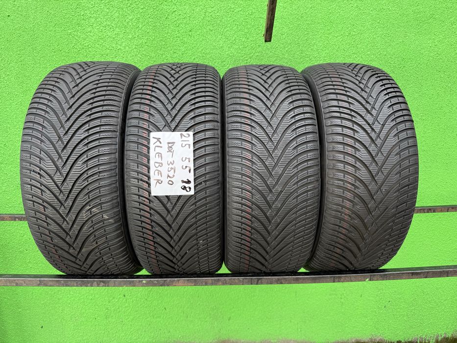 215/55/18 M+S IARNĂ KLEBER  Anvelope NOI