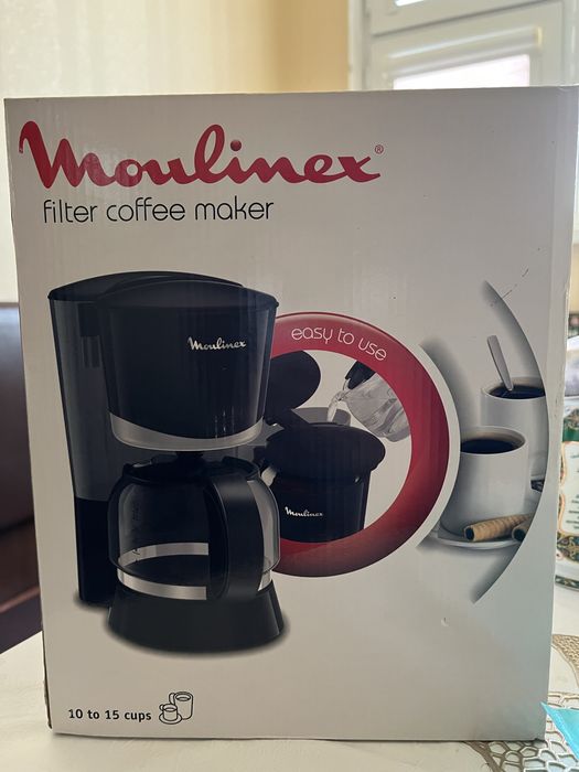 Продается новая в упаковке кофеварка, капельная, фирмы Moulinex,