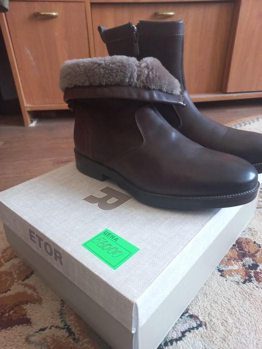 Etor фирмасының етігі сатылады мүлде киілмеген