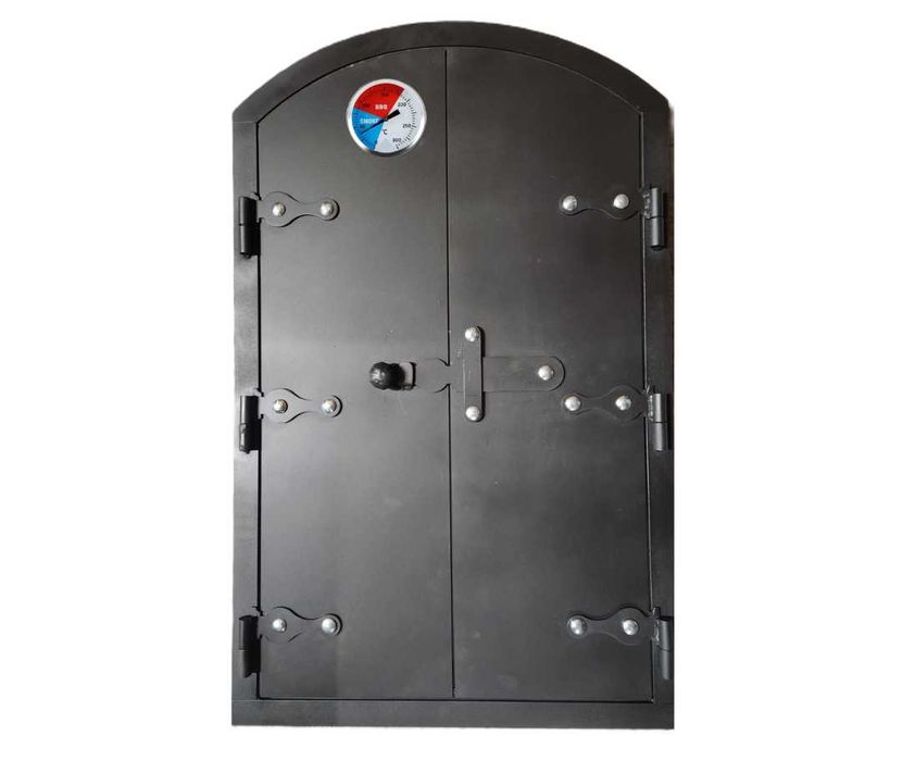 Usa afumatoare 800 x 500 mm cu termometru