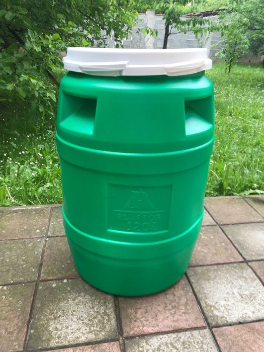 Vand butoi plastic de calitate_volum 120l