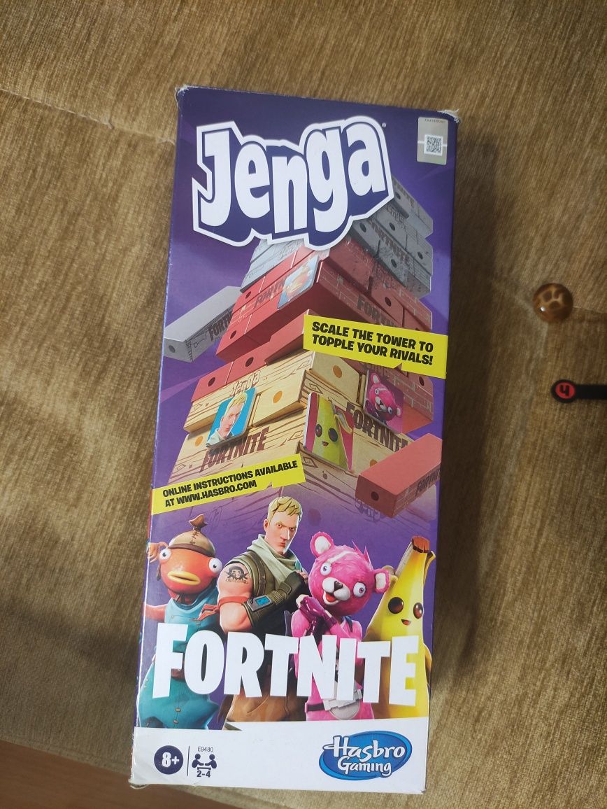 Hasbro игра Jenga FORTNITE  дървени кубчета