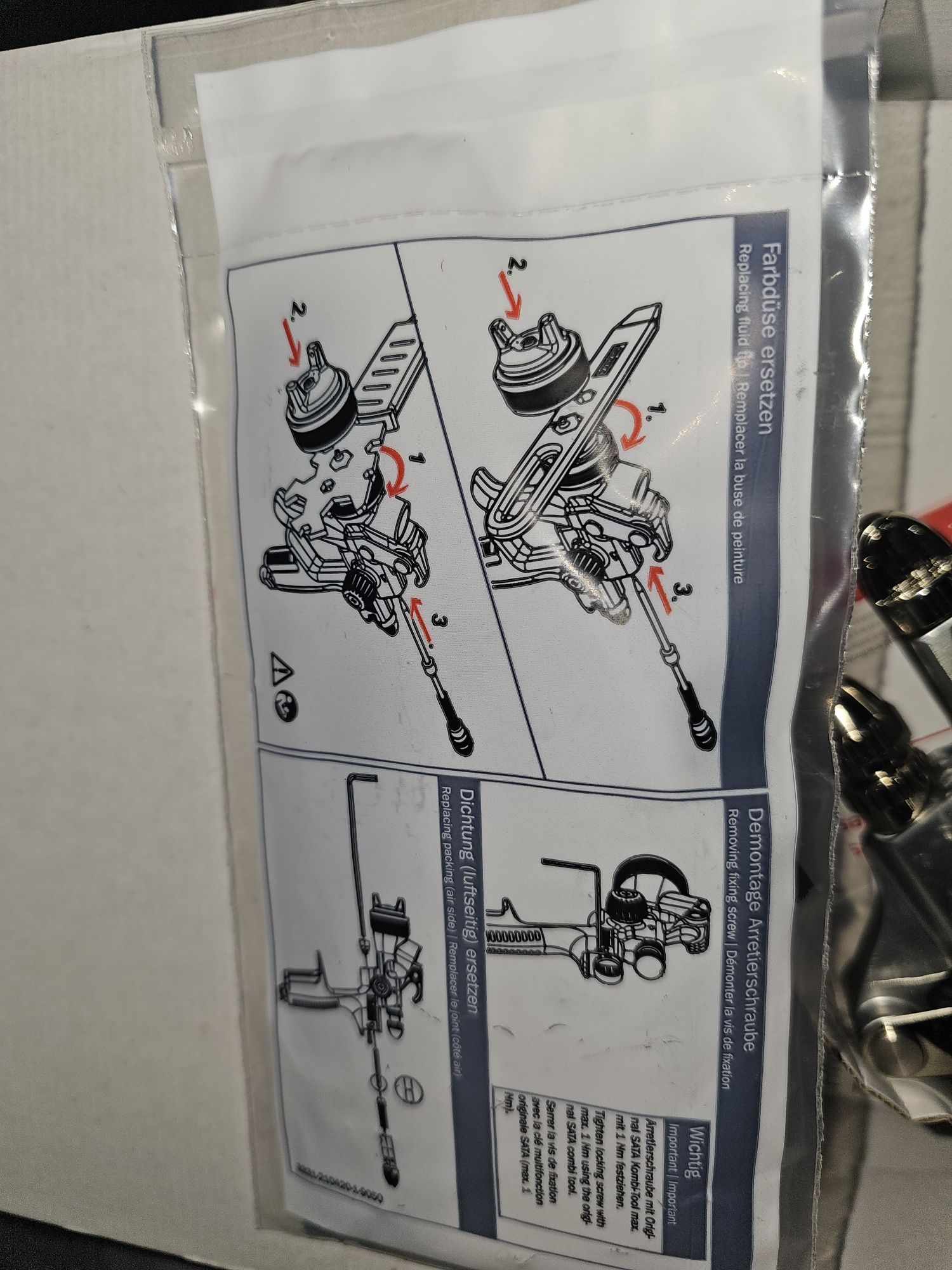 Pistol de vopsit Sata jet 1000k Rp dewilbis iwata