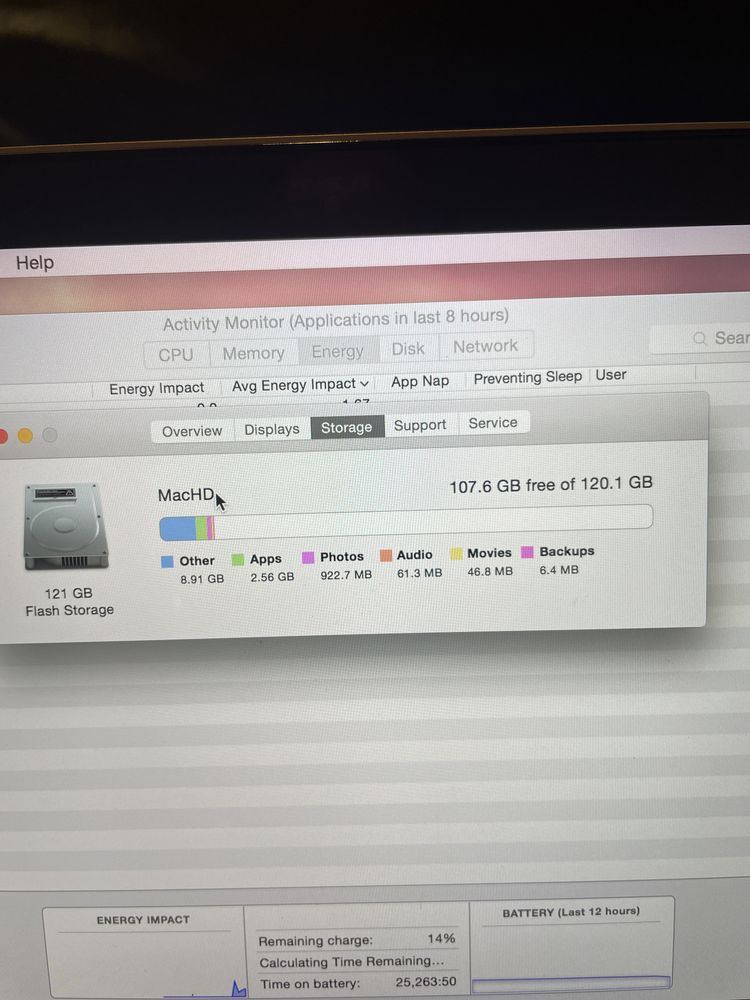 Macbook Pro Retina 13" mid 2014 A1502