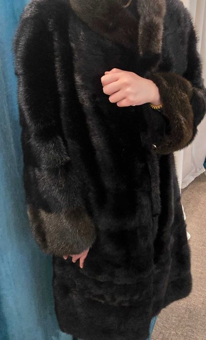 Норковая. шуба на 48-50р