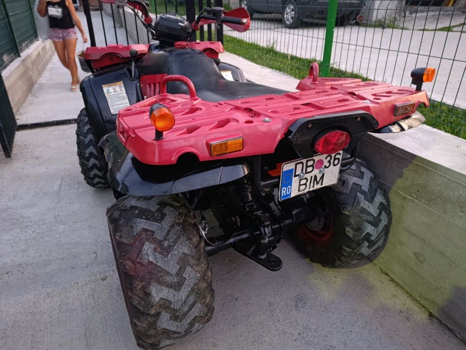 ATV linhai 300 cu treapta de forță și troliu!
