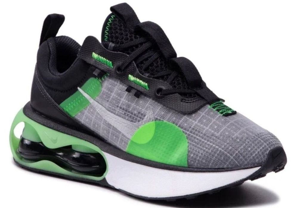 Оригинални Маратонки NIKE Air Max 2021 (Gs) Сиво-Зелени 36; 36.5