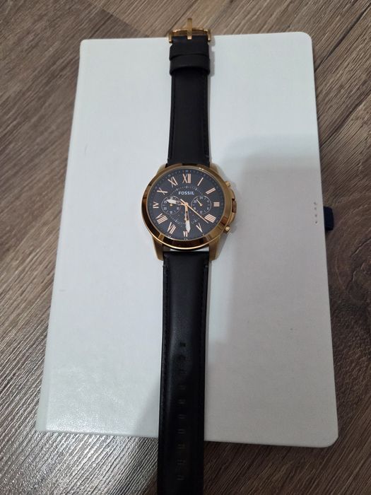 Ceas barbatesc Fossil FS4835 Grant Chrongraph Leather Watch