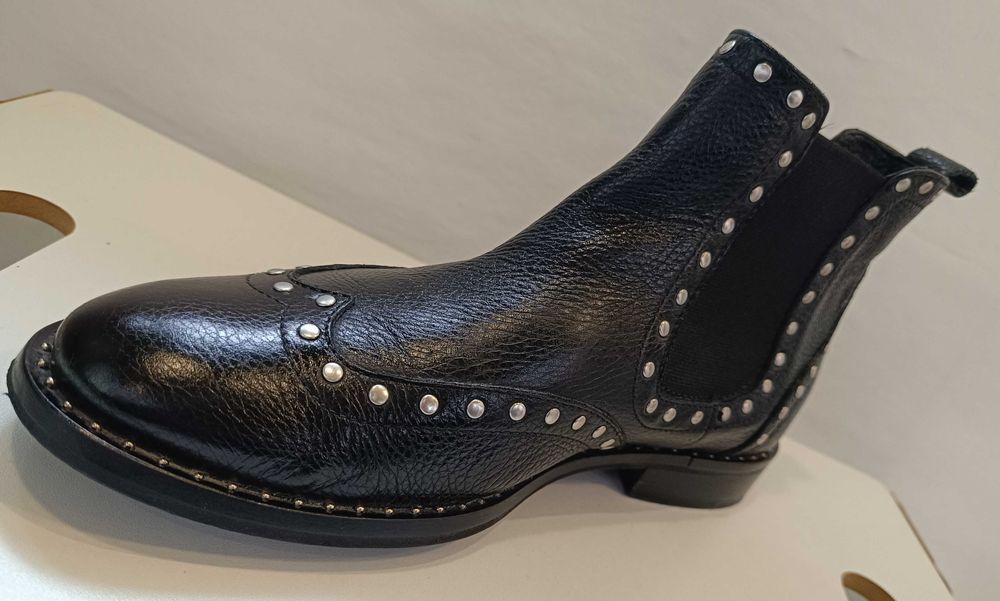 Ghete chelsea 37 lucrate manual Lavoratione Artigianale piele naturala