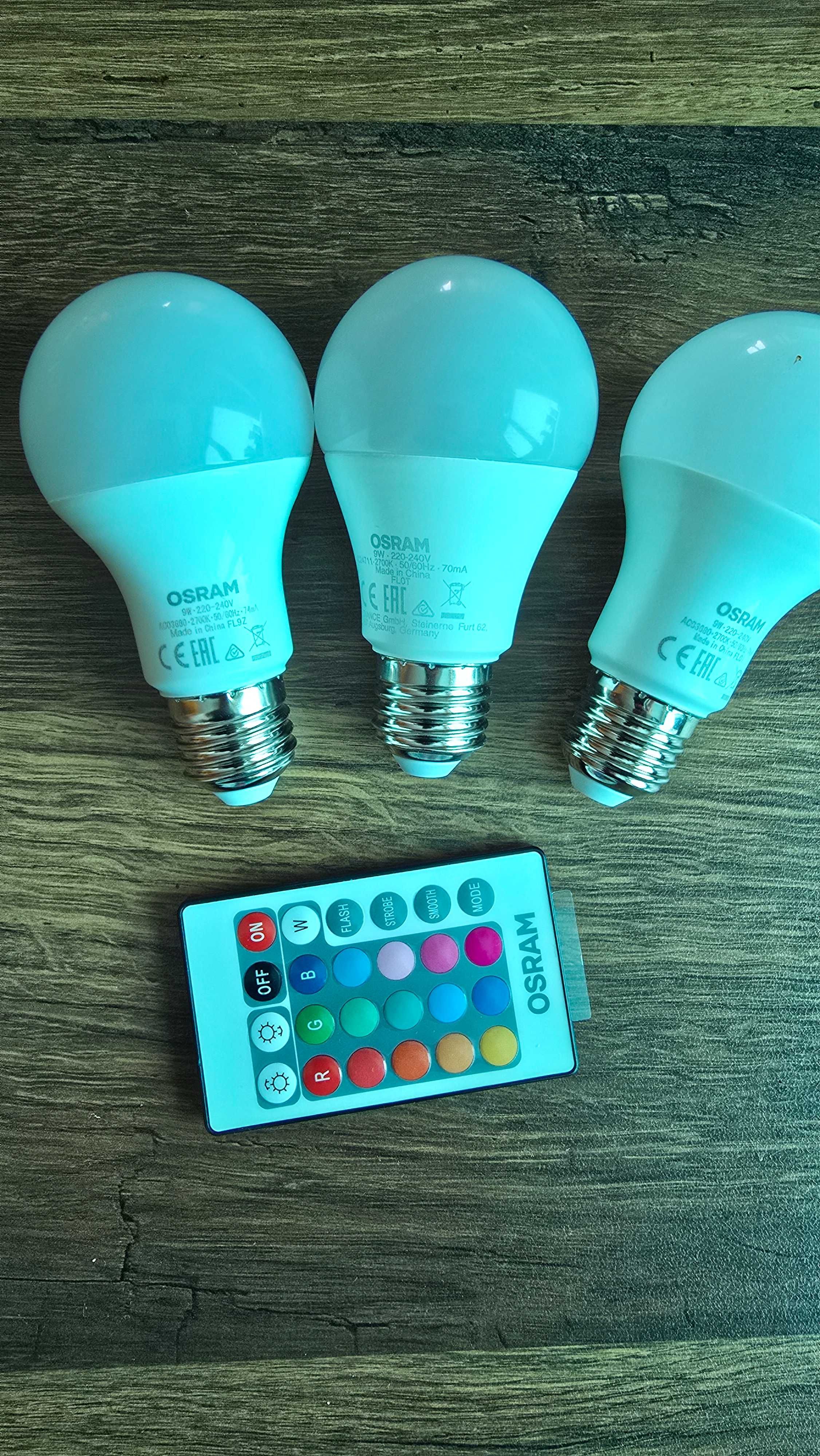 Крушки LED Osram RGB с дистанционно