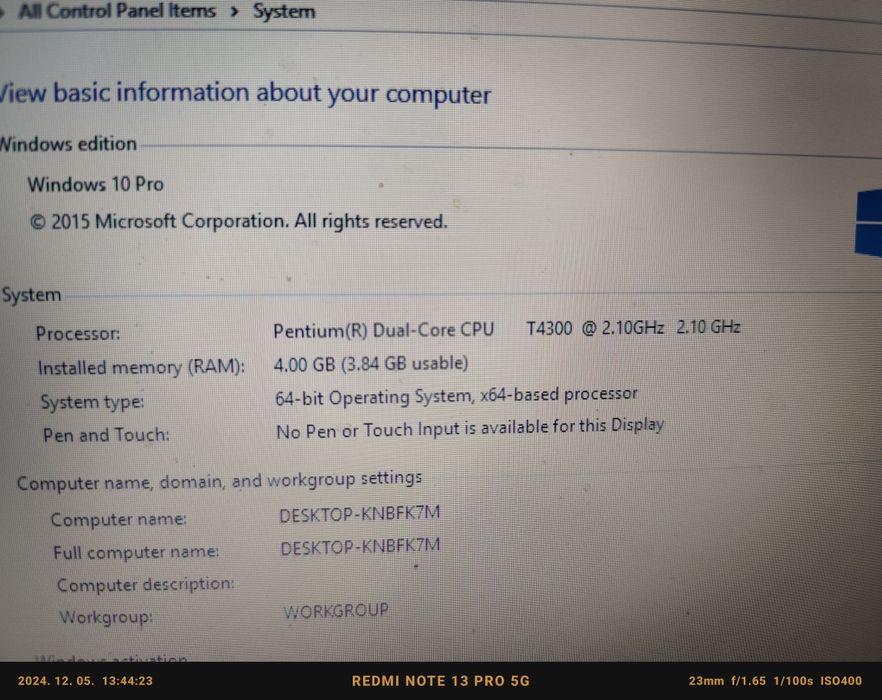 Laptop Toshiba L500. Procesor Intel, 4Gb Ram, SSD 120Gb. Garantie!