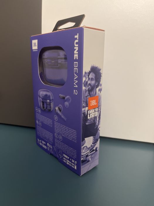 Casti JBL Tune Beam 2(culoare:mov)