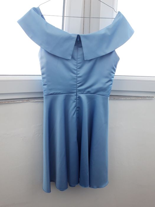 Rochie de zi din satin