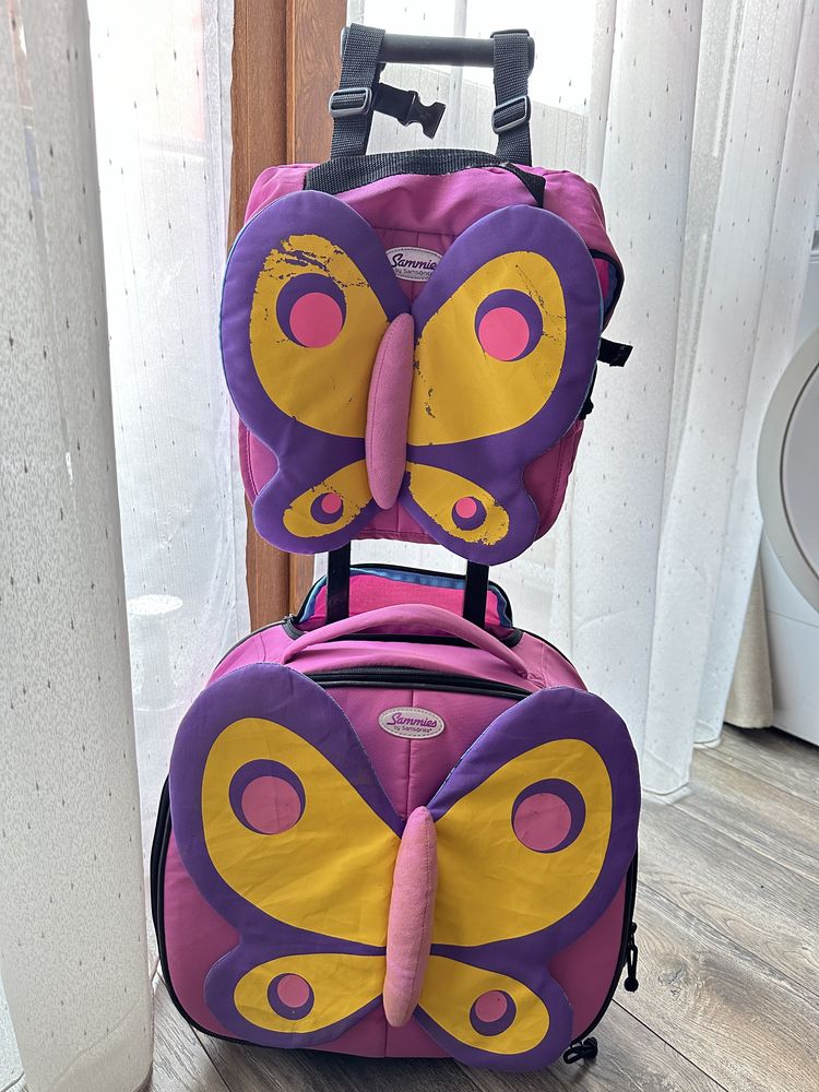 Куфар и раница за момиче Samsonite Sammies / ученическа чанта