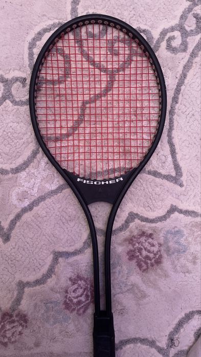 Racheta de tenis - Fischer L2 fabricata in austriat. Grif din piele