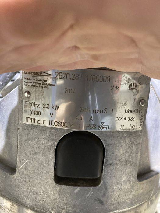 Pompa submersibila Flygt Grindex