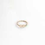 Inel aur 14K simbol infinit