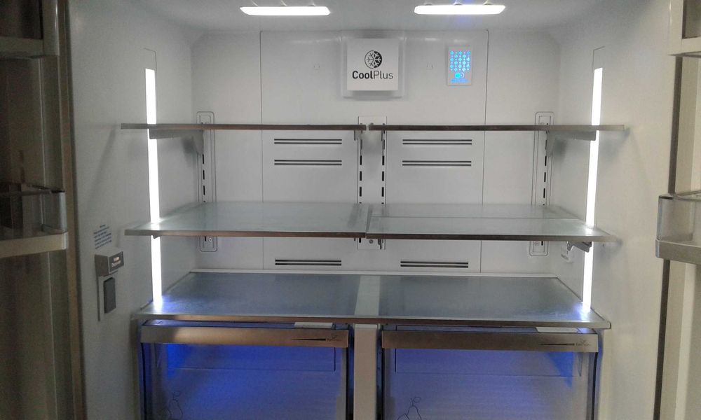 комбиниран хладилник Grundig вино