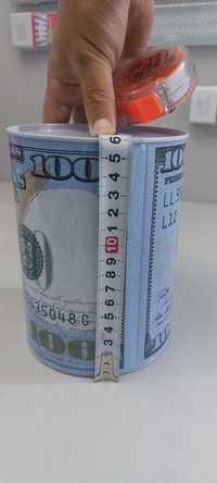 Копилка-банка «Доллар» большая (Доставка по Казахстану)