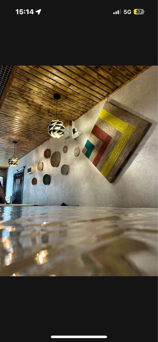 Подвесной светильник в форме глобуса