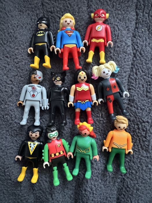 Playmobile 11 фигурки marvel супергерои