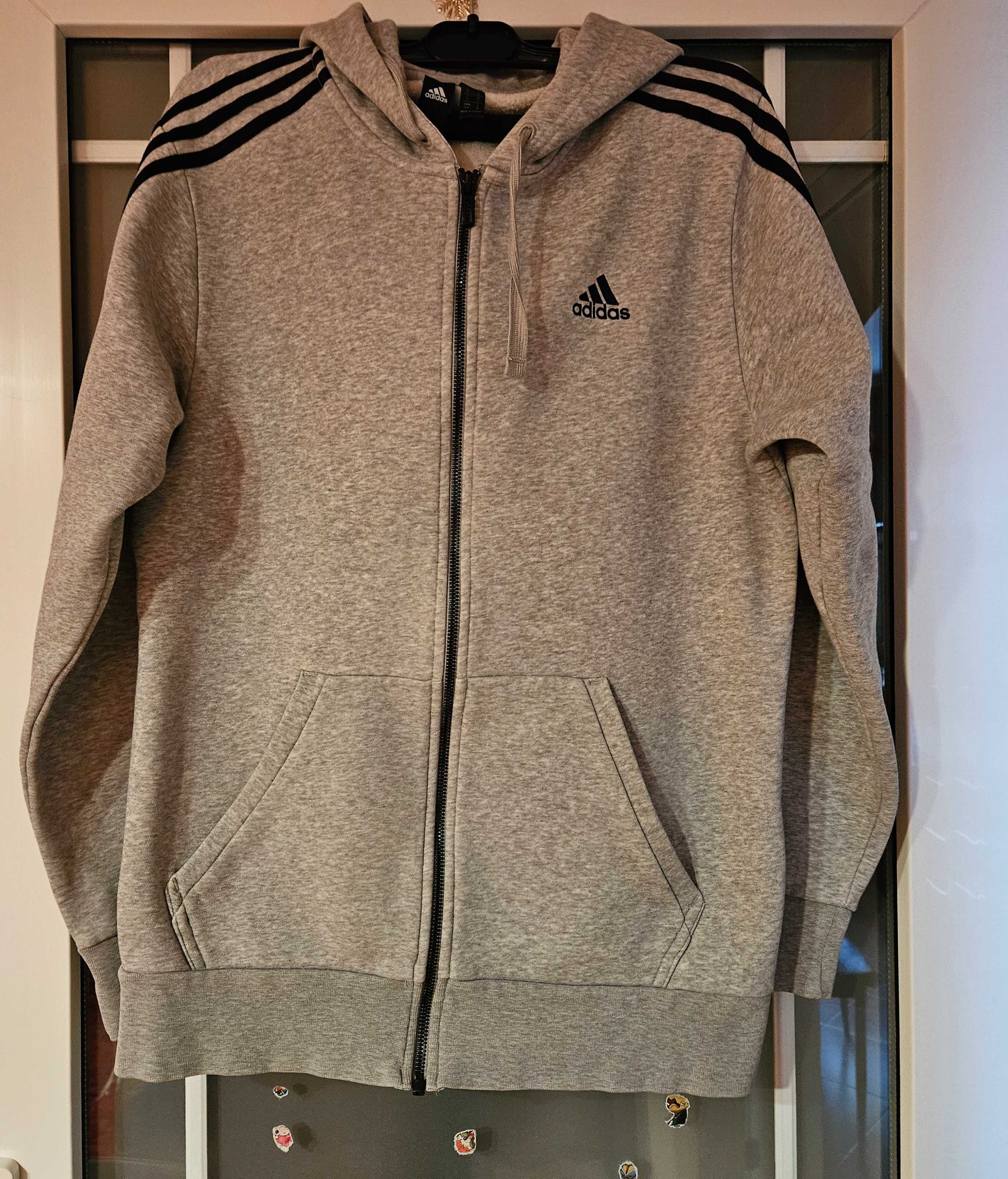 Hanorac gri  Adidas