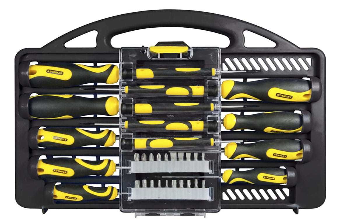 Комплект отвертки и битове Stanley STHT0-62141, 34 бр