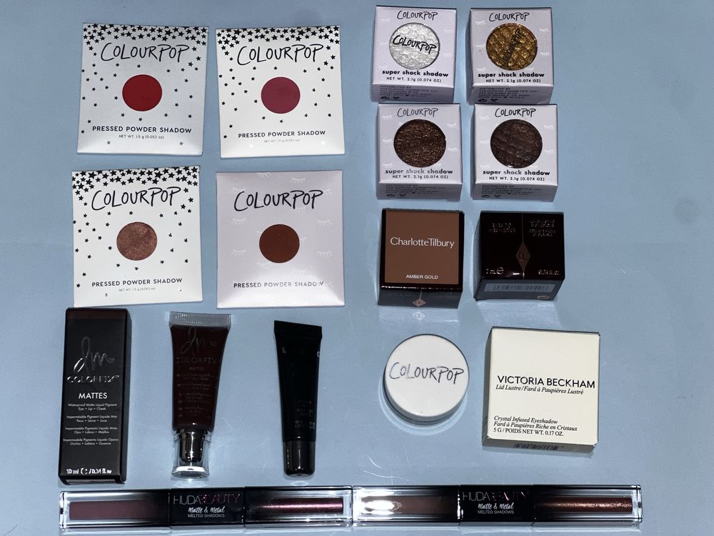 Гримове за очи,вежди,спирали - Benefit,Colourpop,Fenty,Huda и др