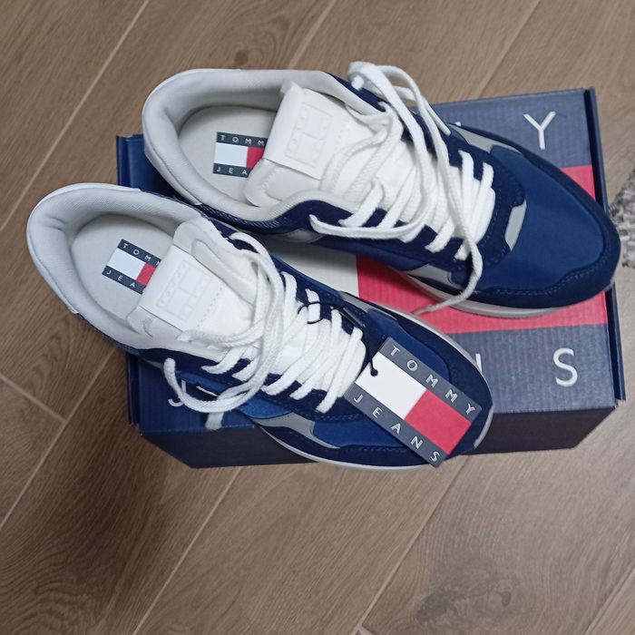 Pantofi sport adidasi tommy hilfiger marime 42 jeans