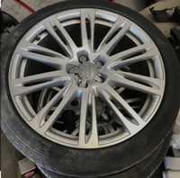 1 Janta originala audi a8 a7 a6 R20 cu cauciuc dunlop 265/35/20