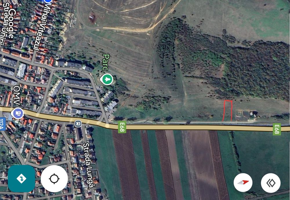 Teren intravilan 895 Mp schimb cu apartament sau auto codlea