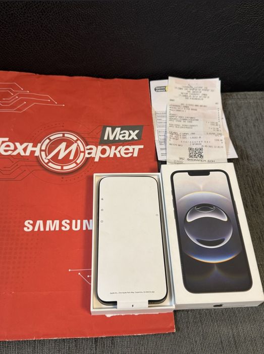 ***128GB iPhone 16e Гаранция Техномаркет 2027г. Black 16 e