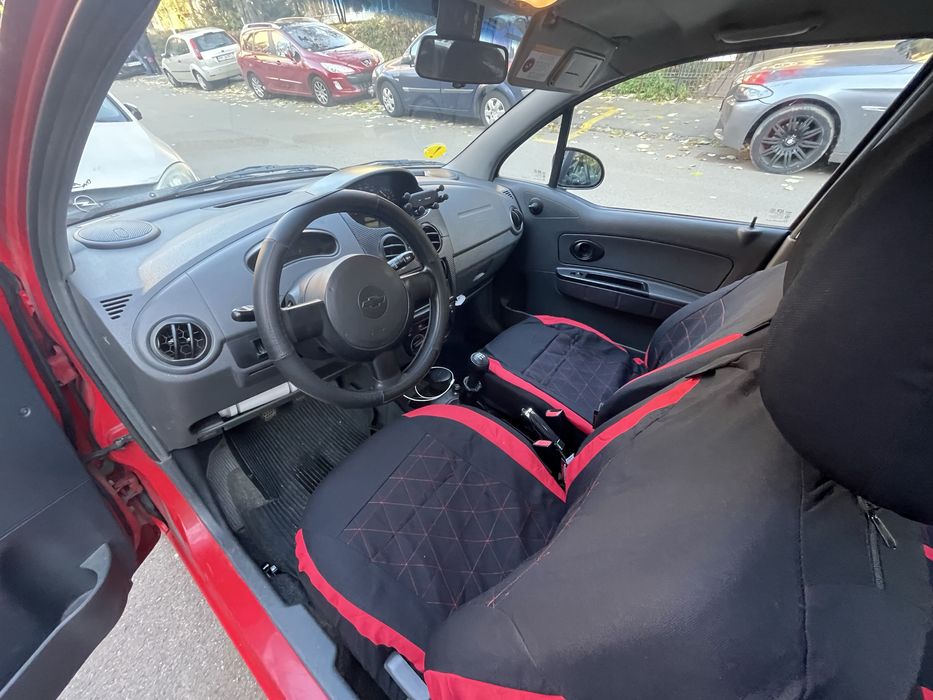 Huse Scaun Auto Universale (Negru cu Rosu)