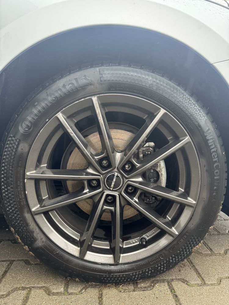 Jante 17" (5x112) VW Skoda Audi Cauciucuri Iarna 205 55