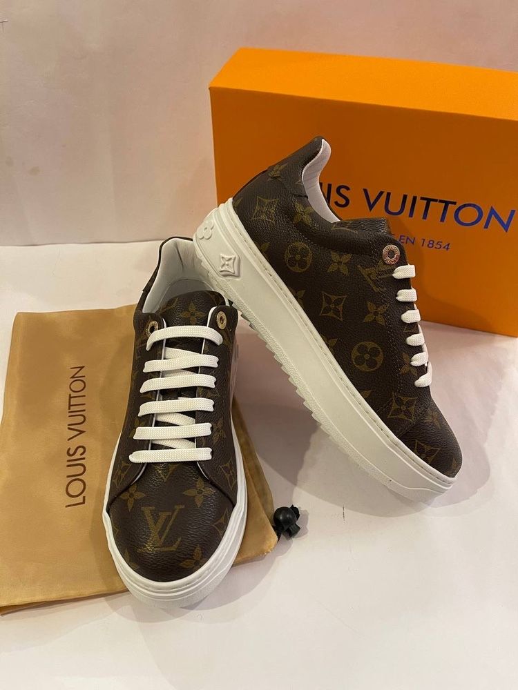 Adidasi Louis Vuitton  36-40-Piele naturală-poze reale 100% cutie Loui