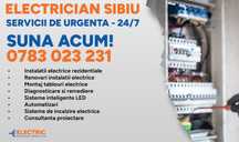 Electrician instalații electrice Sibiu