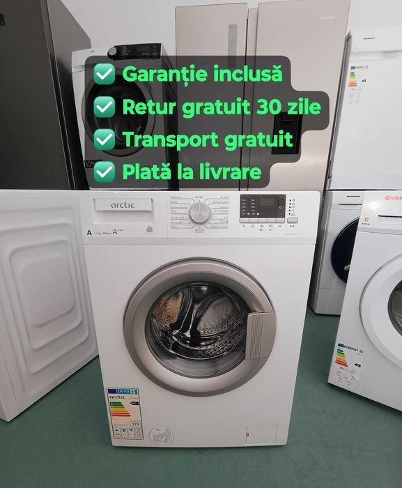 6️⃣ Mașină de spălat ieftină | Garanție 30 zile & Livrare Rapidă
