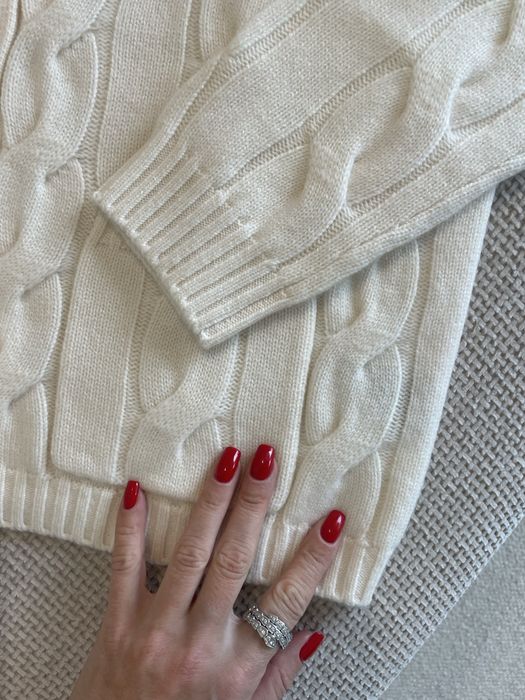 Set tricot Loro Piano M-L 100% casmir nou