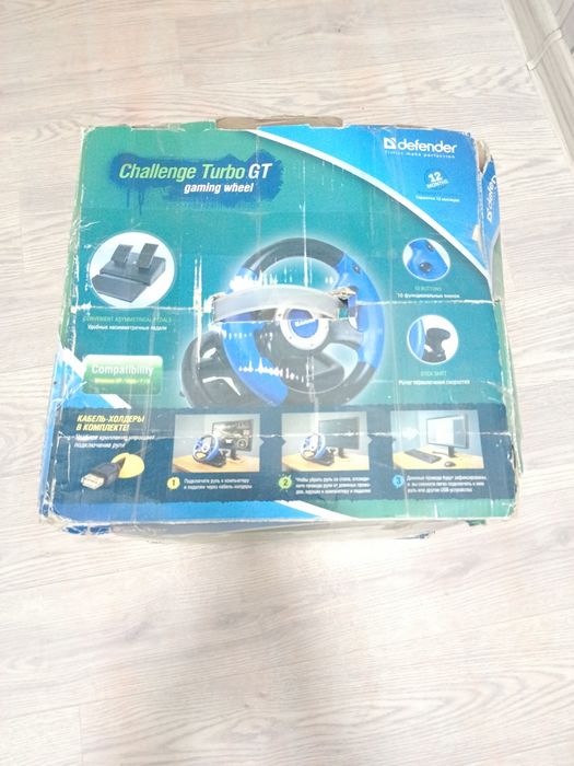 Игровой руль для комп приставки и т.д.