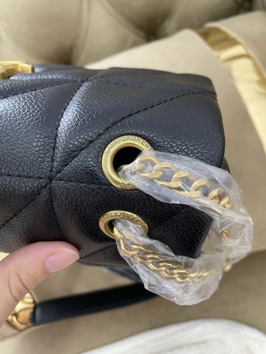 Geanta YSL negru-auriu