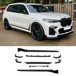 Bmw x7 g07 2018 - 2022 aero kit m sport пълен комплект черен пиано лак