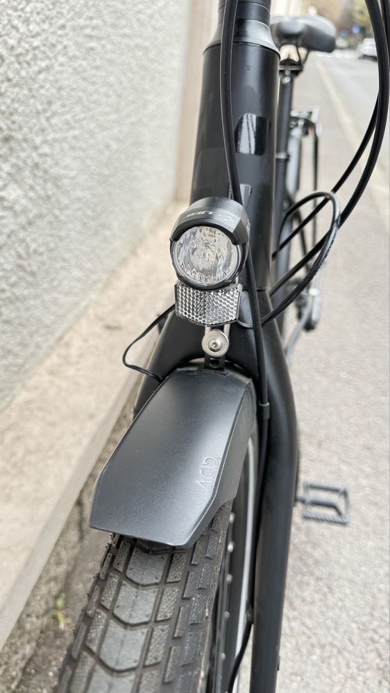 Bicicleta CUBE TRAVEL PRO trapeze black teak