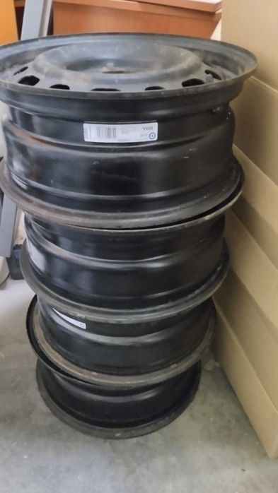 Четири железни джанти 16 цола, 6 x 1/2 J, Мазда