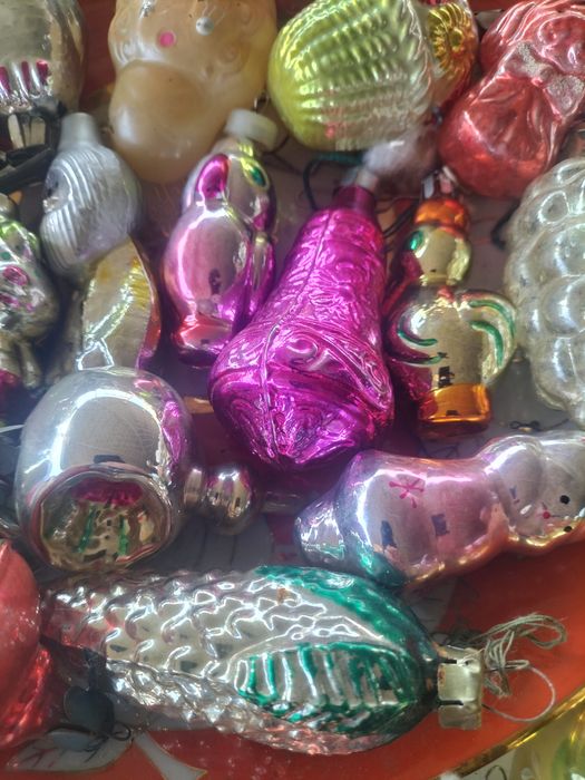 Советский ёлочные игрушки