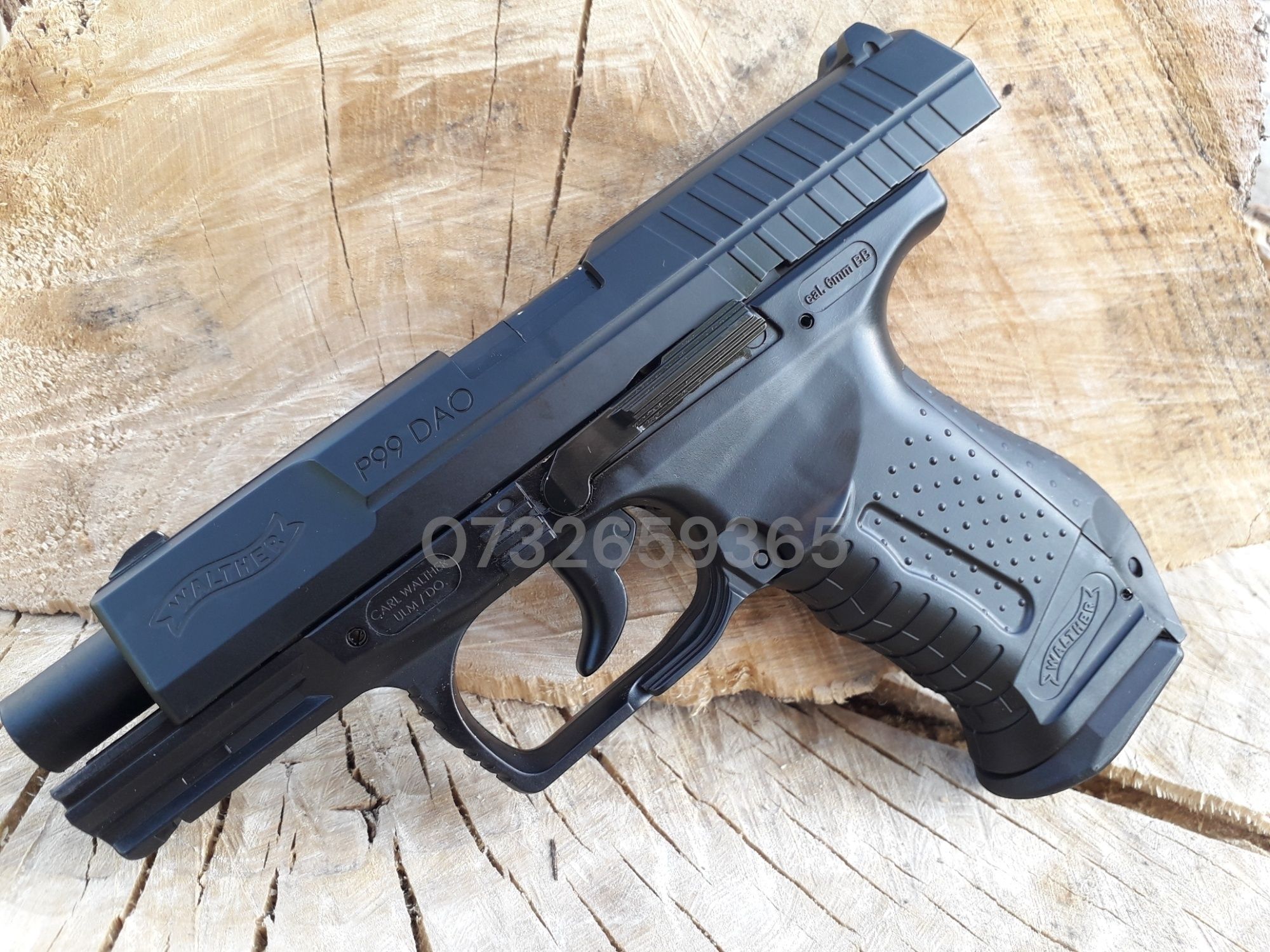 Reducere Walther P99Dao cel mai puternic pistol airsoft BlowBack CO2