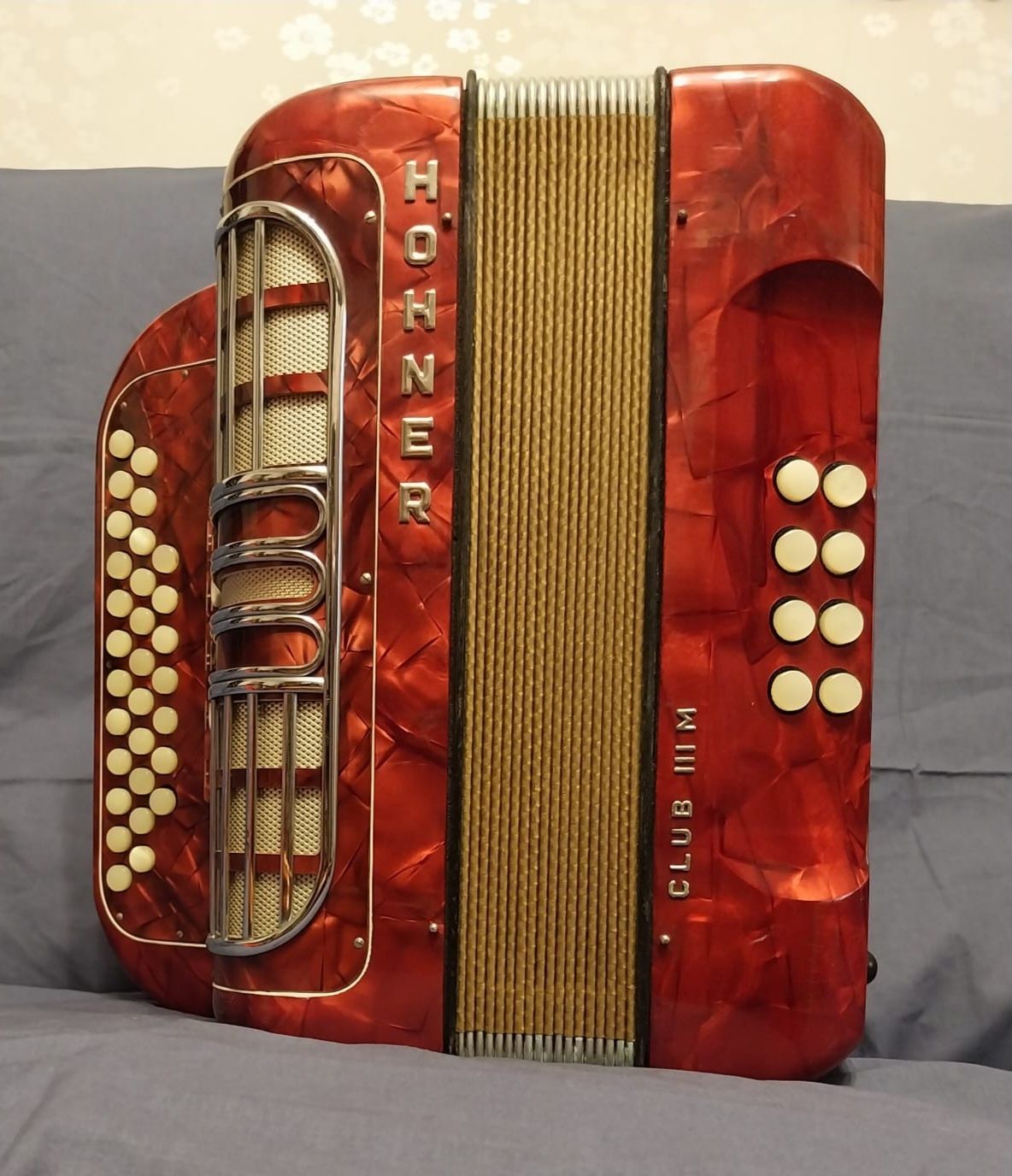 Acordeon Hohner club 3 M