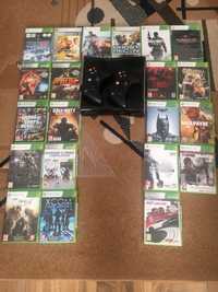 Xbox360 slim cu 21 jocuri