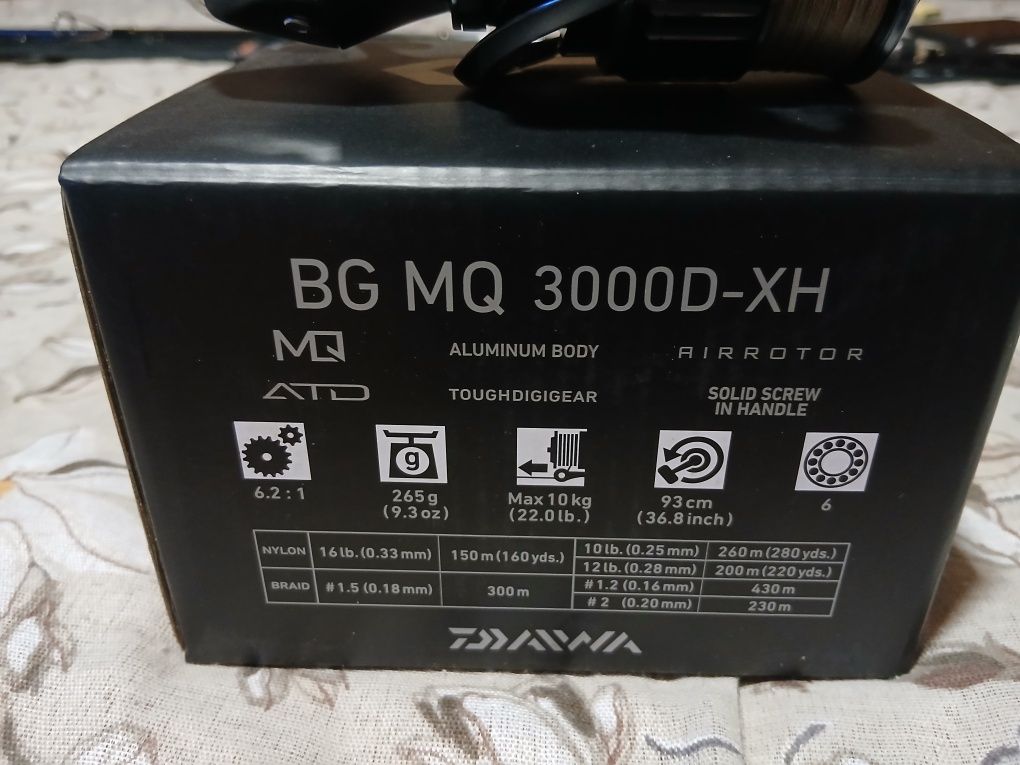 Спининг Tailwalk Bay Mixx SSD DAIWA 20 BG MQ 3000D-XH